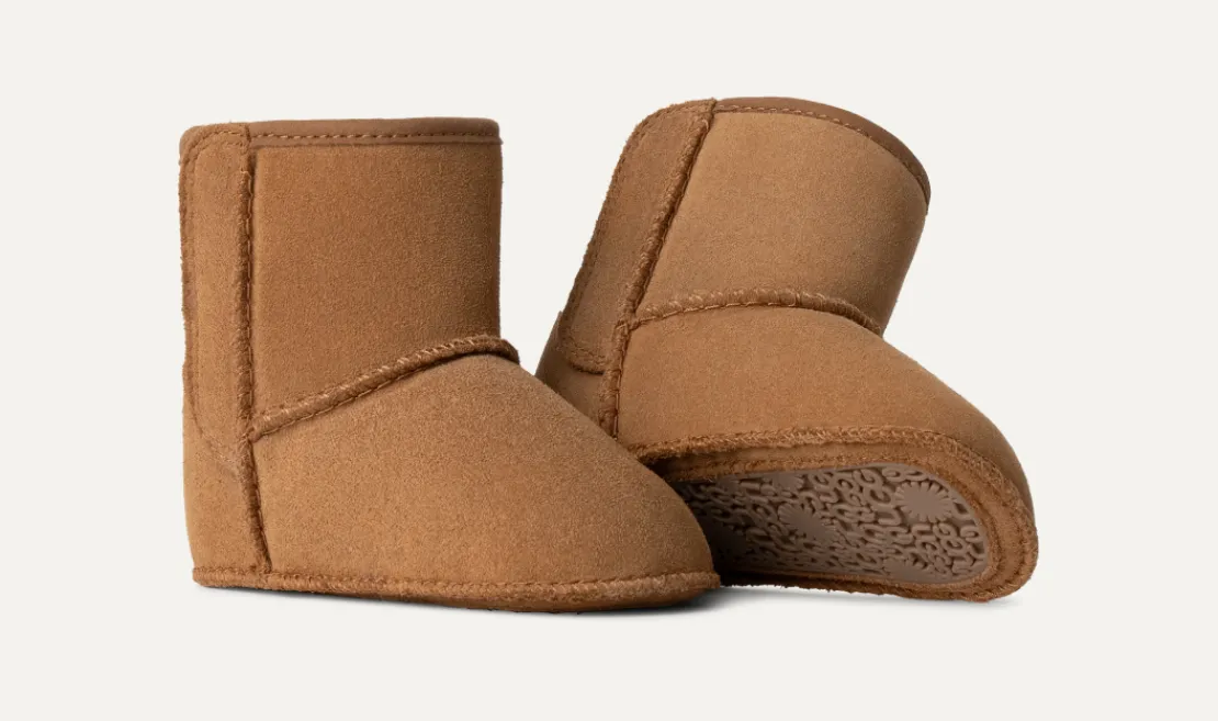 Premiers Pas | Bottes>UGG Bébé Botte Classic et couverture Lovey chestnut