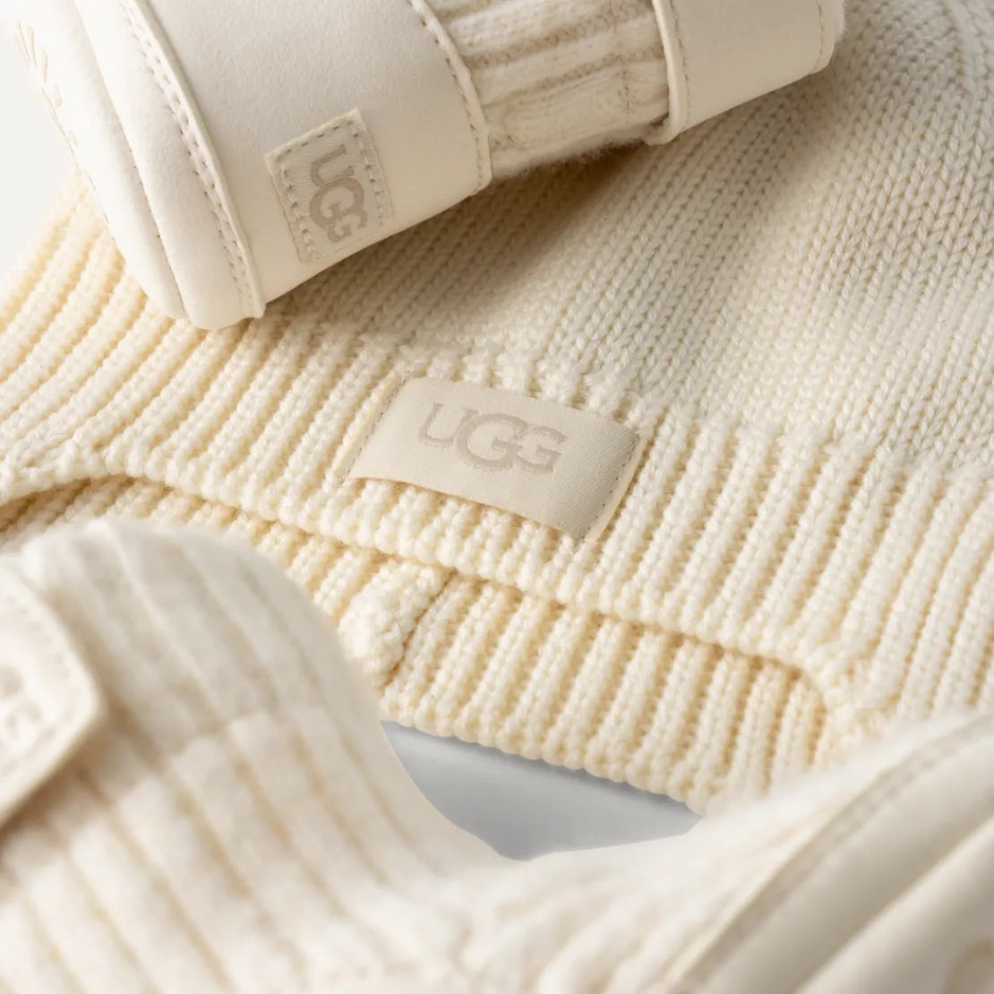 Premiers Pas | Bébés Garçons>UGG Bébé Skylar et bonnet cream