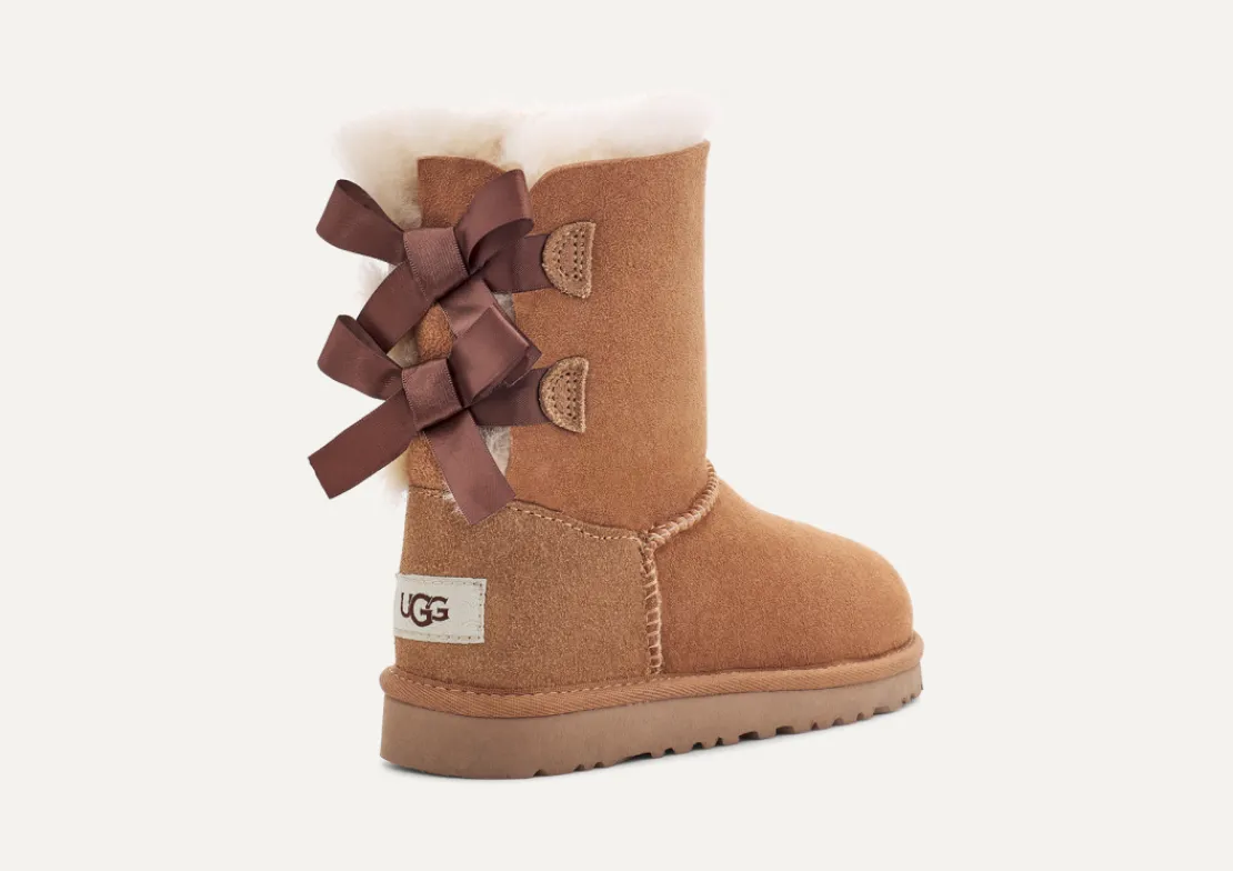 Bottes | Bottes>UGG Enfants Botte Bailey Bow II chestnut