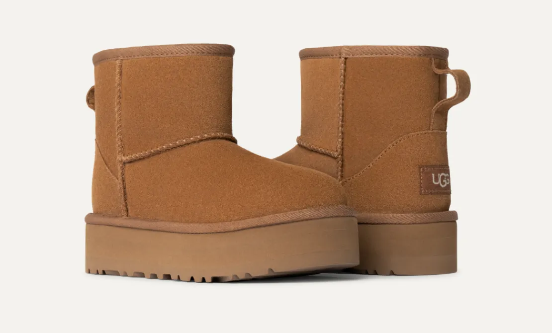 Bottes | Bottes>UGG Enfants Botte Classic Mini Platform chestnut