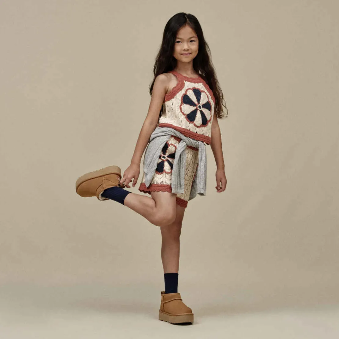 Bottes | Bottes>UGG Enfants Botte Classic Ultra Mini à plateforme chestnut