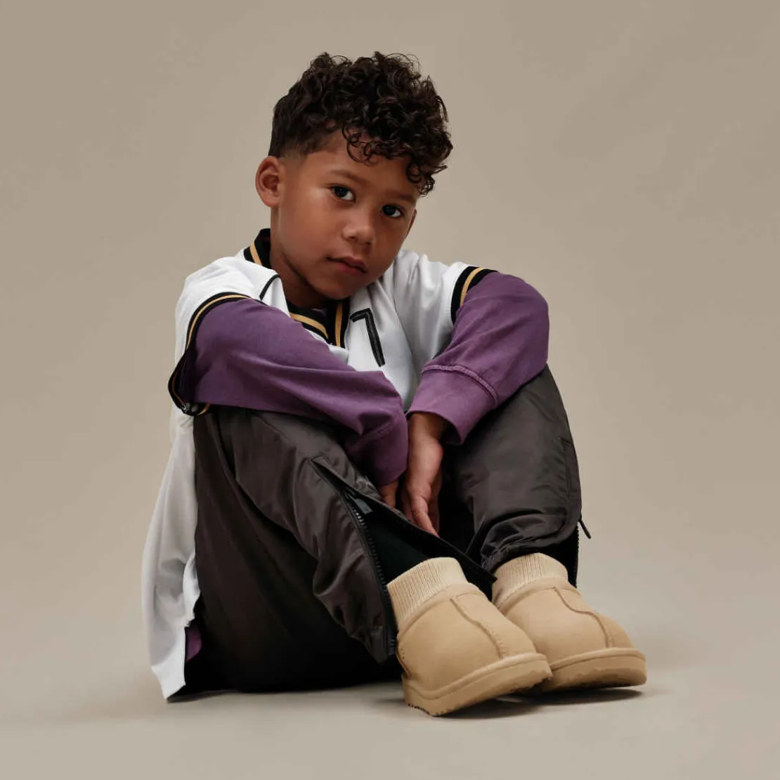 Bottes | Bottes Classic>UGG Enfants Botte Classic Ultra Mini Stretch Cuff mustardseed