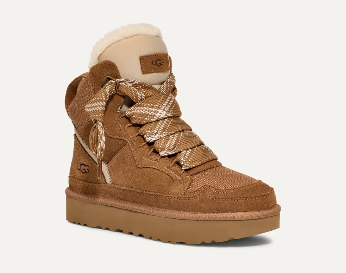 Baskets>UGG Femme Basket Highmel chestnut