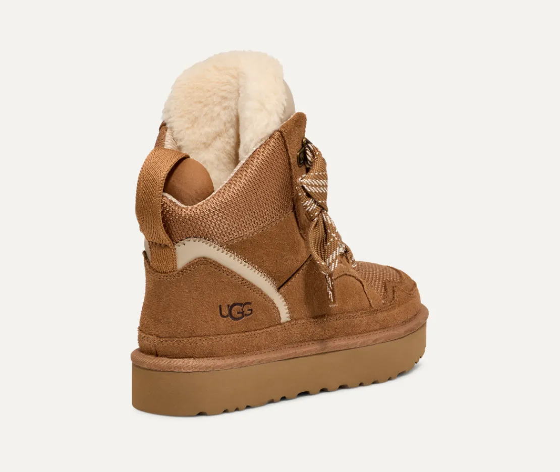 Baskets>UGG Femme Basket Highmel chestnut