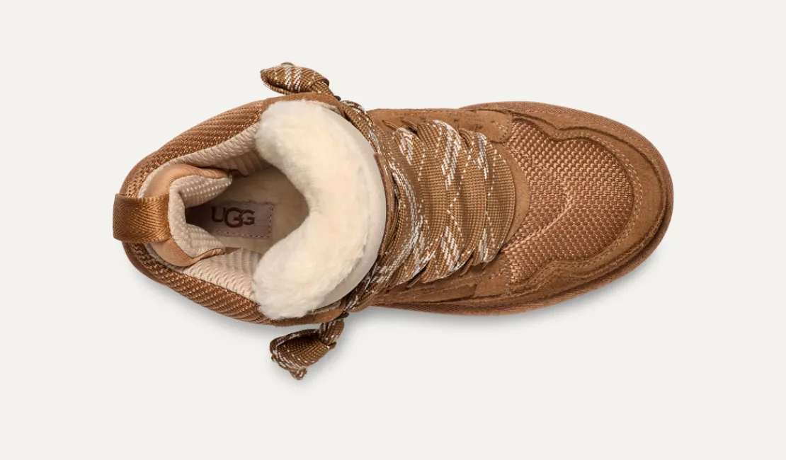 Baskets>UGG Femme Basket Highmel chestnut