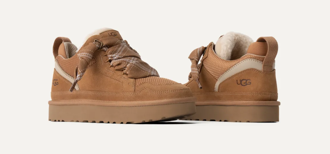 Baskets>UGG Femme Basket Lowmel chestnut