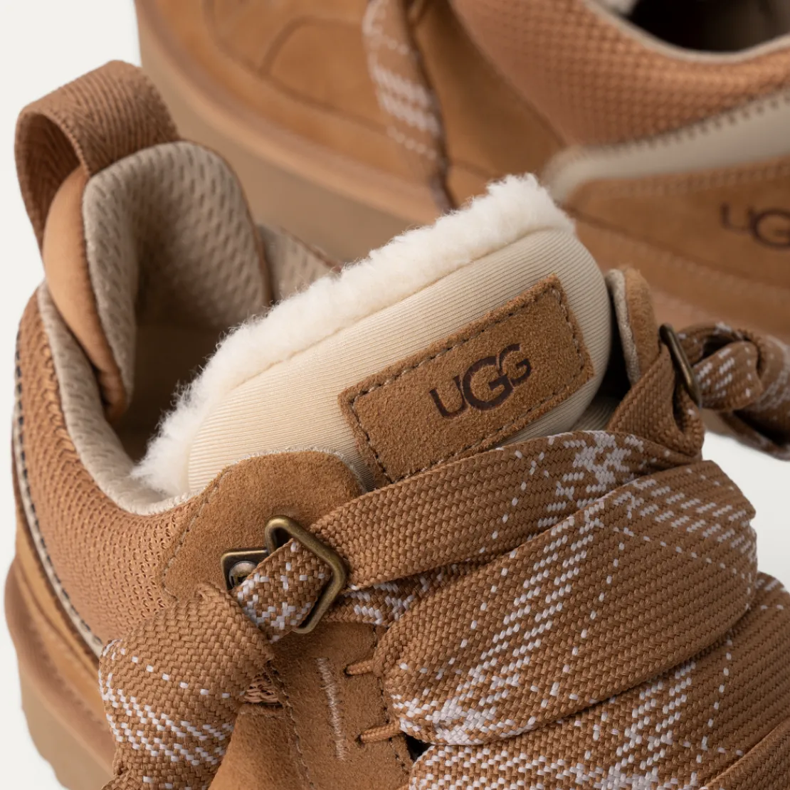 Baskets>UGG Femme Basket Lowmel chestnut