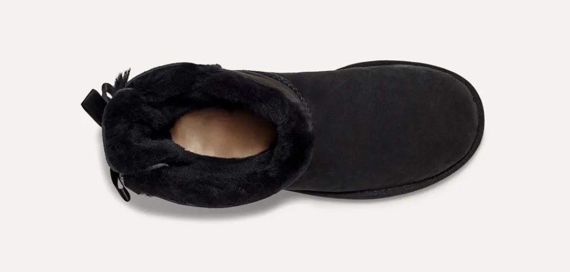 Bottes Classic>UGG Femme Botte Bailey Bow II black