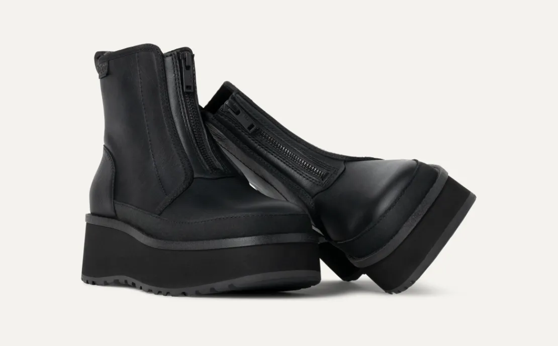 Toutes Les Bottes>UGG Femme Botte Cityfunc Zip black