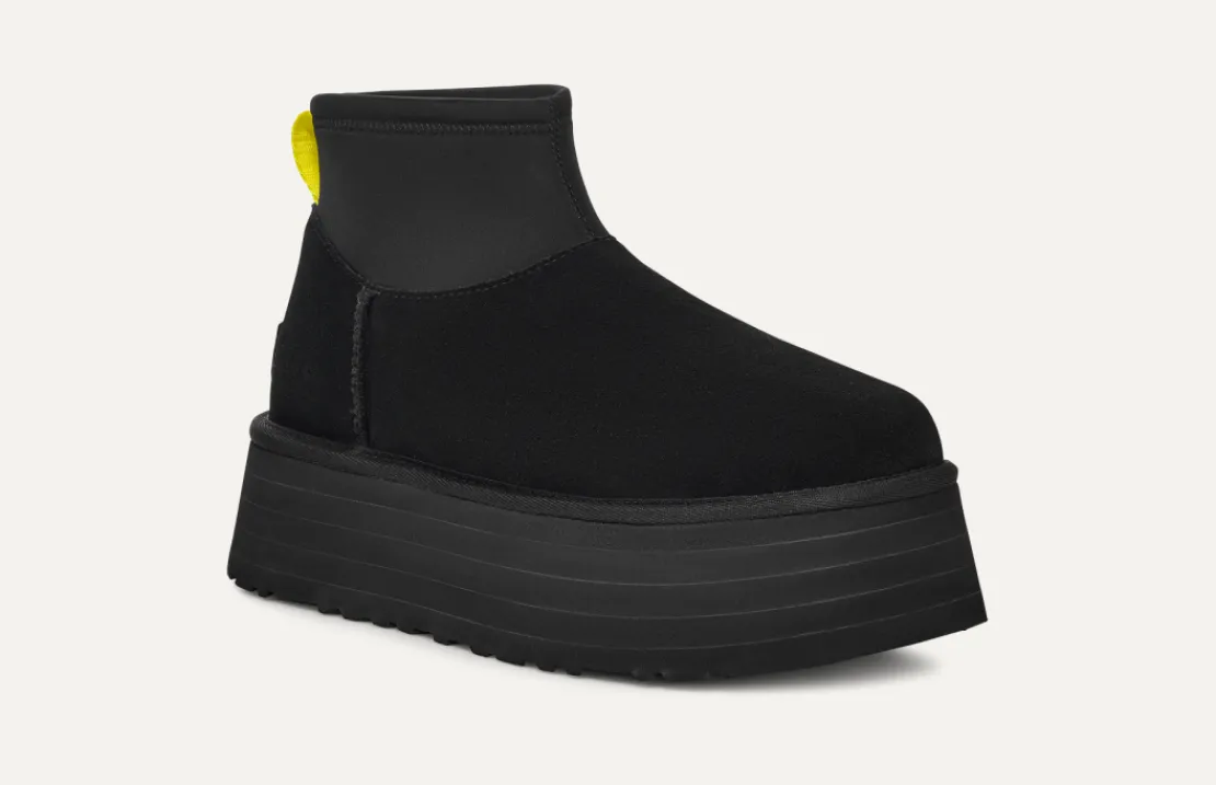 Bottes Classic>UGG Femme Botte Classic Mini Dipper black