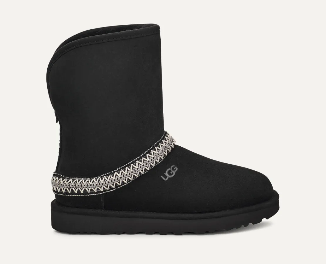 Bottes Classic | Toutes Les Bottes>UGG Femme Botte Classic Short Crescent black