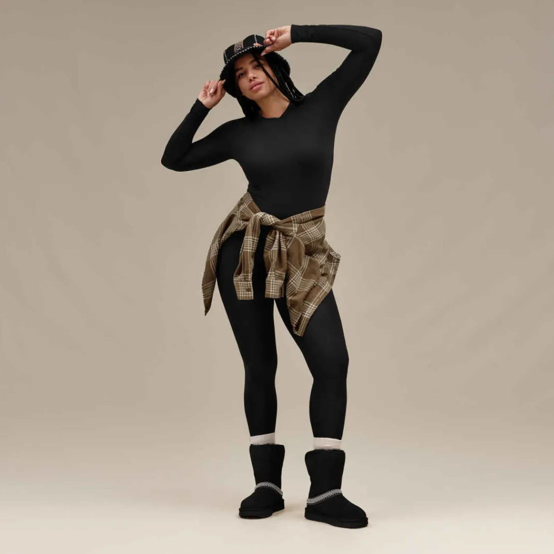 Bottes Classic | Toutes Les Bottes>UGG Femme Botte Classic Short Crescent black
