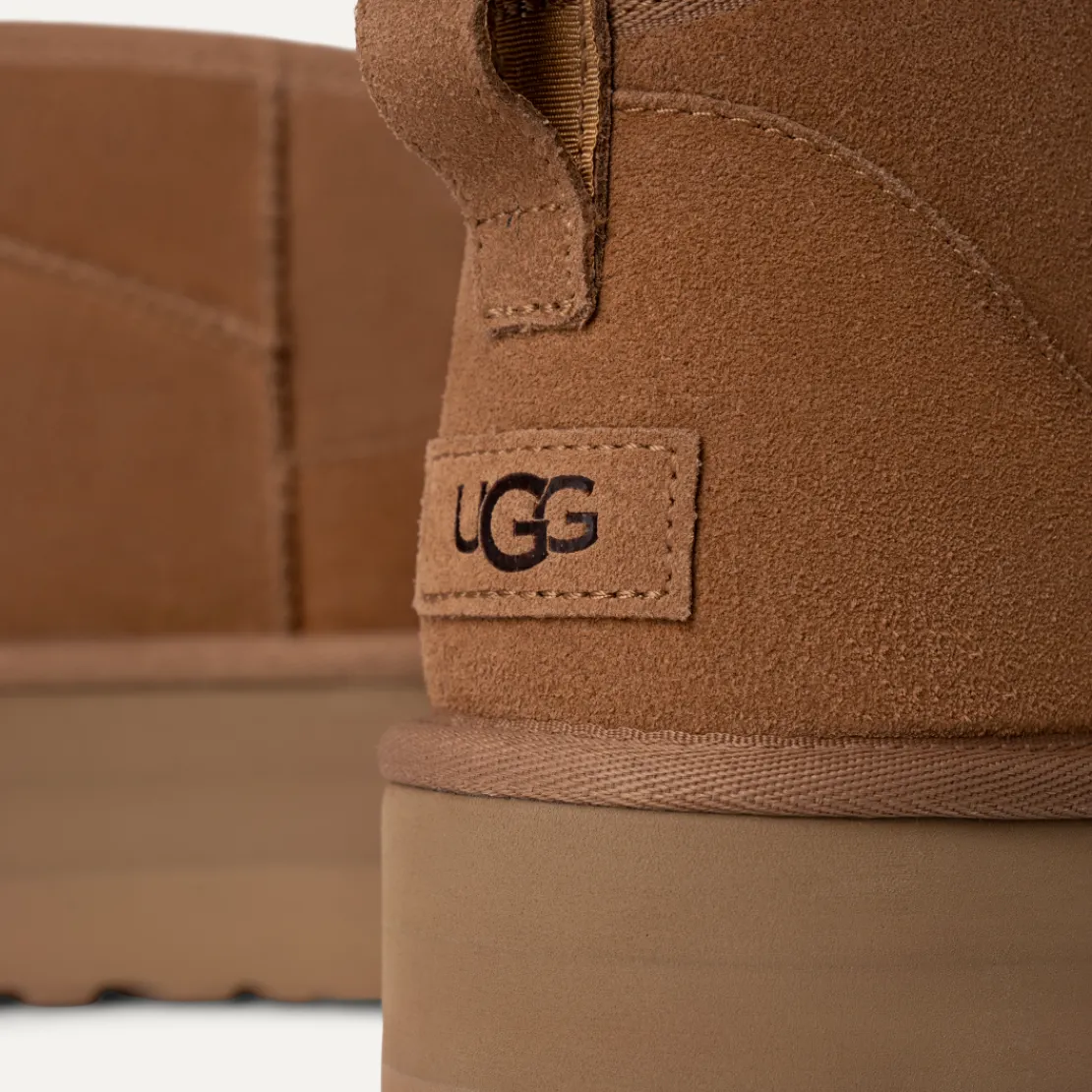 Toutes Les Bottes | Bottes Classic>UGG Femme Botte Classic Ultra Mini à plateforme chestnut