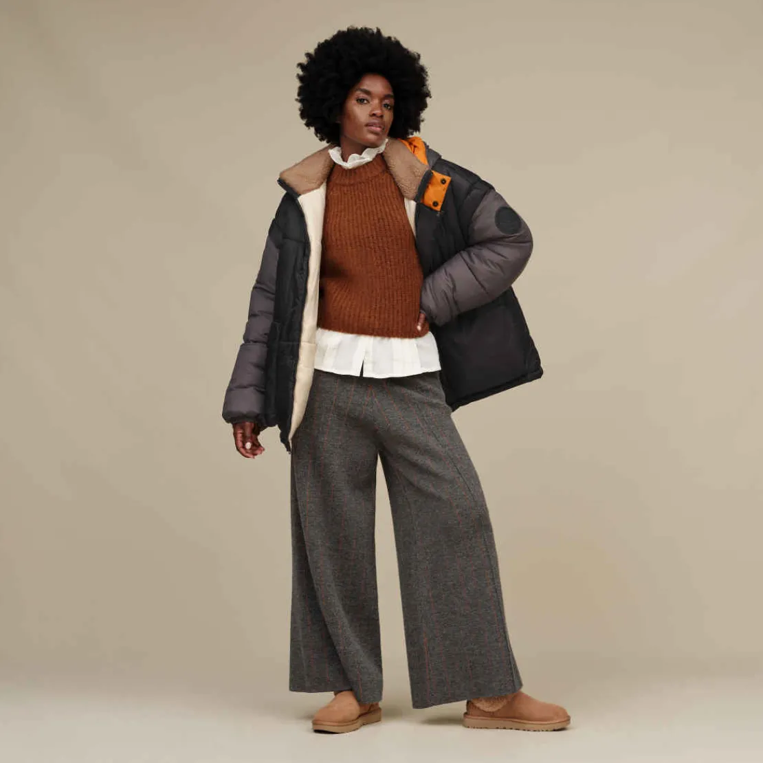 Toutes Les Bottes | Bottes Classic>UGG Femme Botte Classic Ultra Mini Maxi Curly chestnut