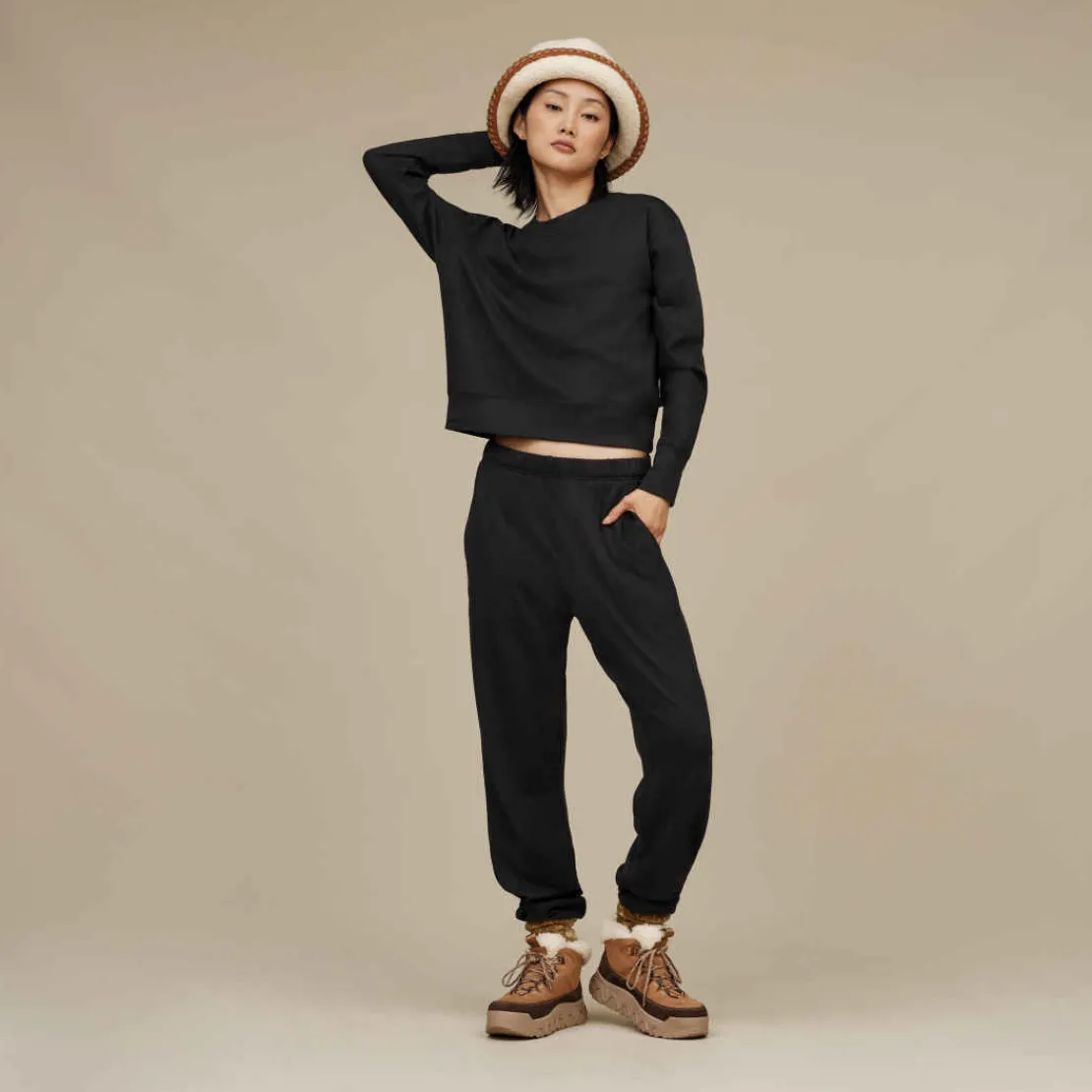 Toutes Les Bottes>UGG Femme Botte TerreTrail Cozy Lace chestnut
