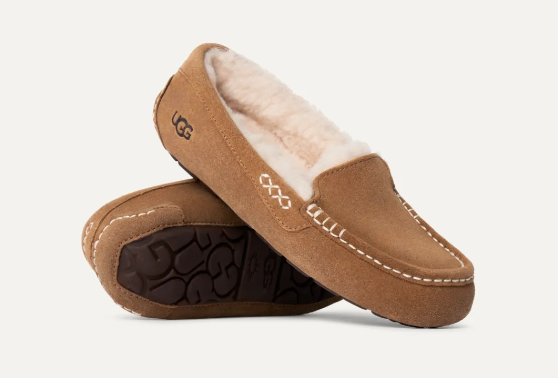 Chaussons>UGG Femme Chausson Ansley chestnut