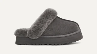 Chaussons>UGG Femme Chausson Disquette charcoal