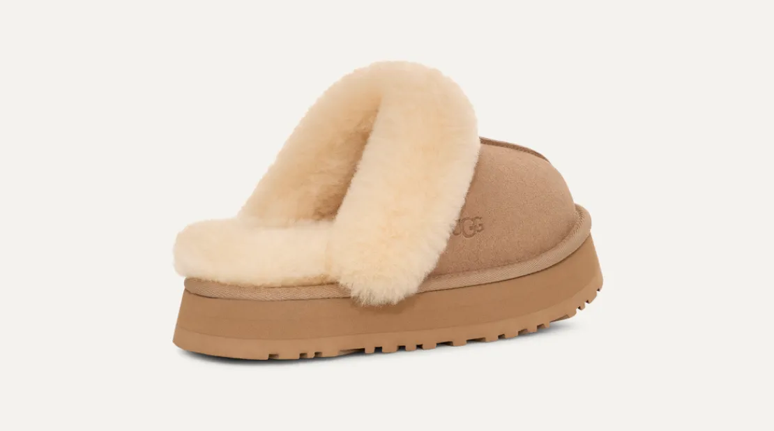 Chaussons>UGG Femme Chausson Disquette sand
