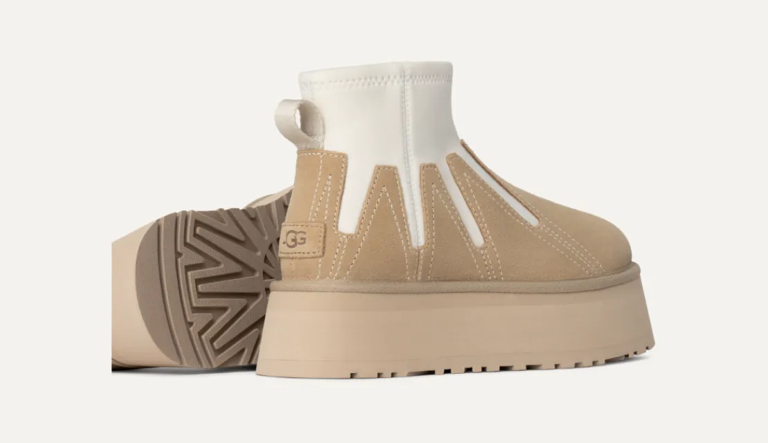Toutes Les Bottes | Bottes Classic>UGG Femme Classic Mini Dipper Sunwave mustardseed