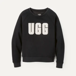 Vêtements D’intérieur | Pulls Et Cardigans>UGG Femme Haut à col rond avec logo duveteux Madeline