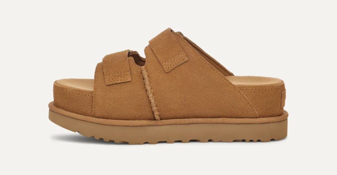 Sandales>UGG Femme Mule Goldenstar Hi chestnut