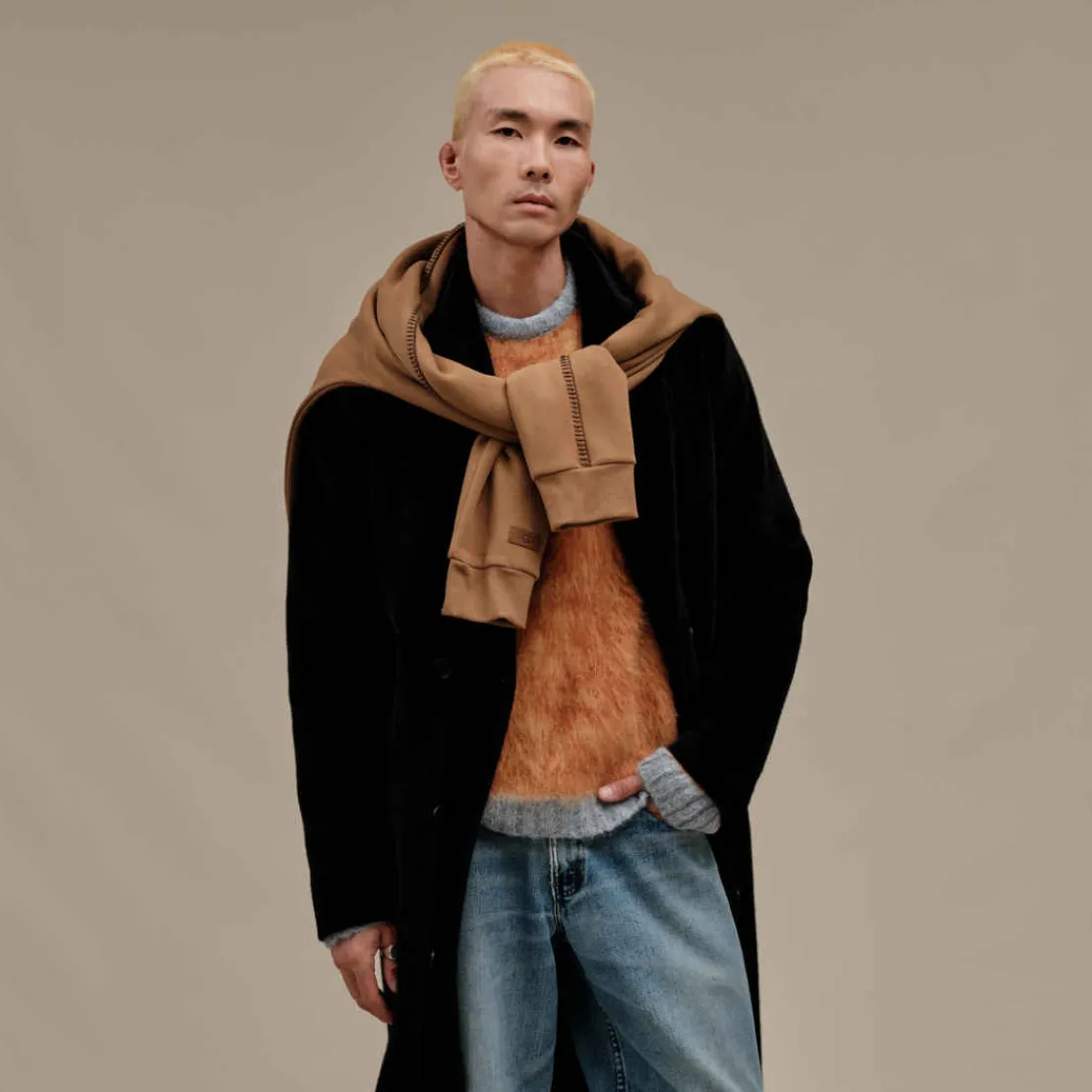 Vêtements D’intérieur | Pulls Et Cardigans>UGG Femme Pull à col rond Classic chestnut