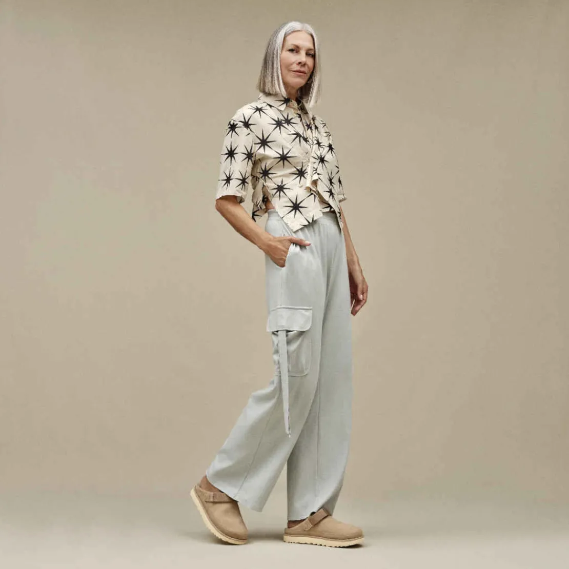 Sandales | Chaussures Plates>UGG Femme Sabot Goldenstar sand