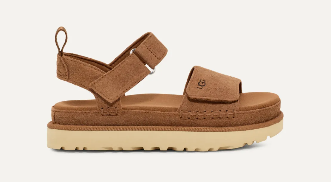 Sandales>UGG Femme Sandale Goldenstar chestnut