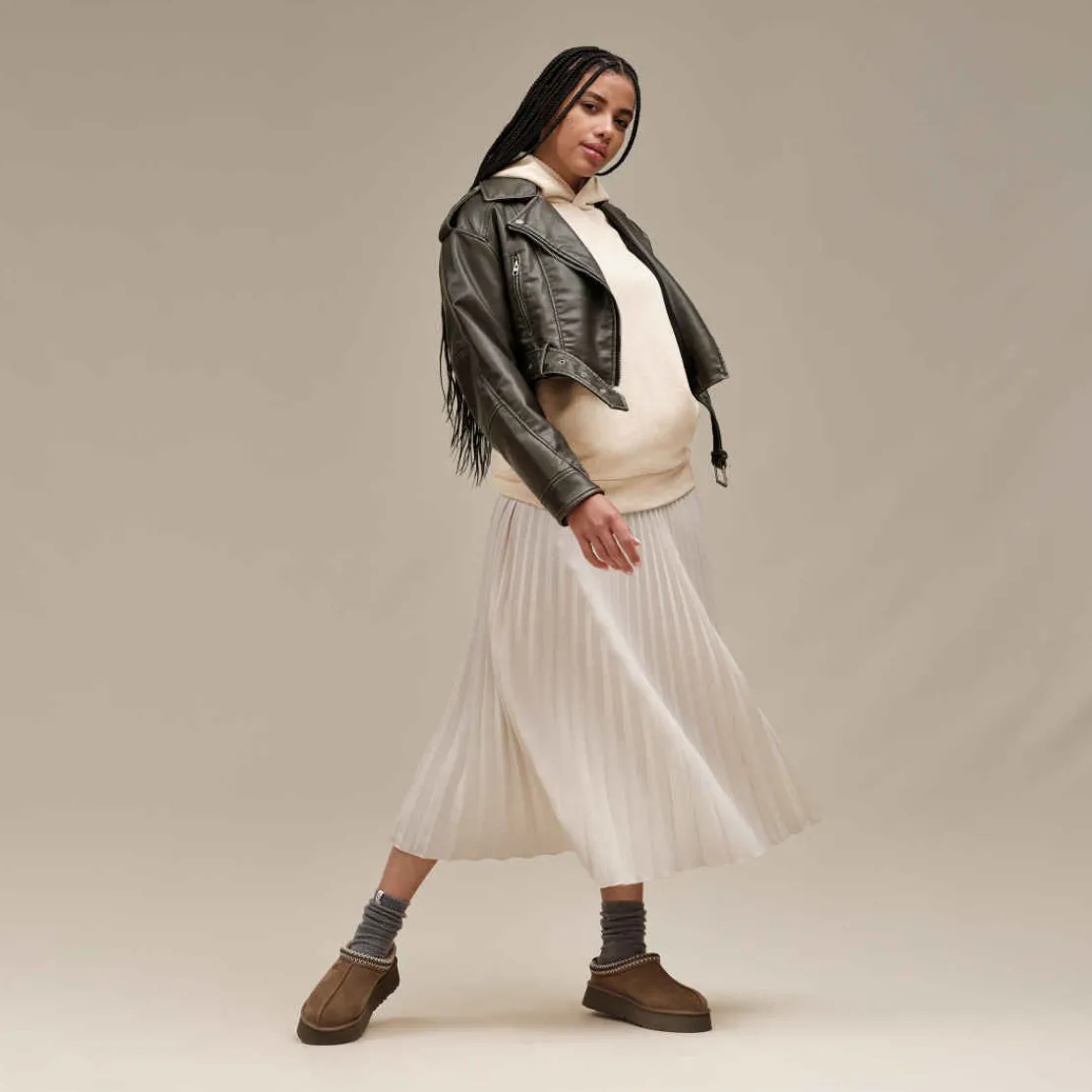 Vêtements D’intérieur | Pulls Et Cardigans>UGG Femme Sweat à capuche Classic sandheather