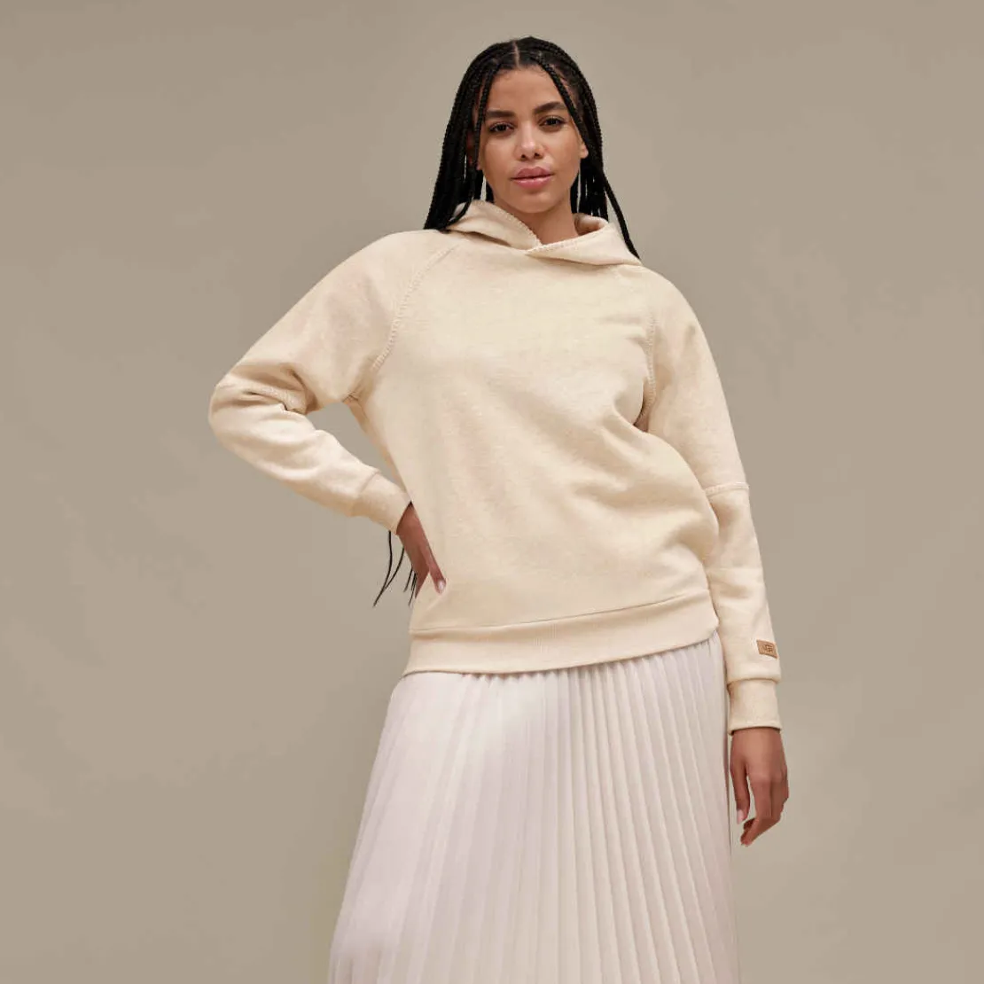 Vêtements D’intérieur | Pulls Et Cardigans>UGG Femme Sweat à capuche Classic sandheather