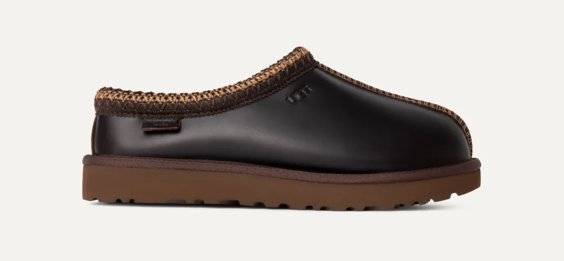Chaussures Plates | Chaussons>UGG Femme Tasman Lthr Regen ironwood