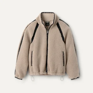 Manteaux Et Vestes>UGG Femme Veste Nikia Crochet en fluff putty