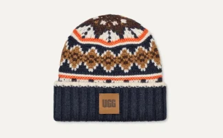 Accessoires>UGG Homme Bonnet en maille Elias marineruggbraid