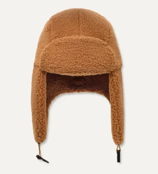 Accessoires>UGG Homme Chapka en fluff chestnut