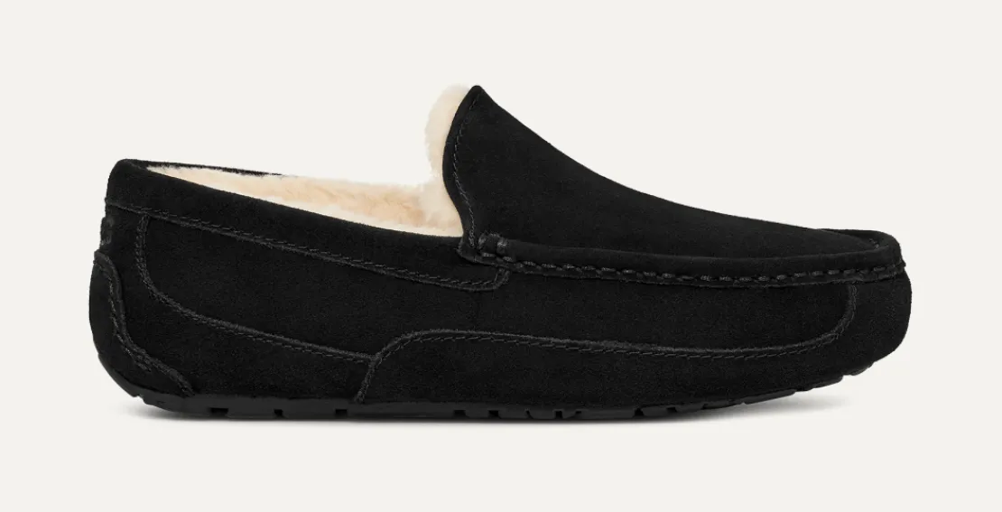 Mocassins Et Chaussures | Chaussons>UGG Homme Chausson Ascot black
