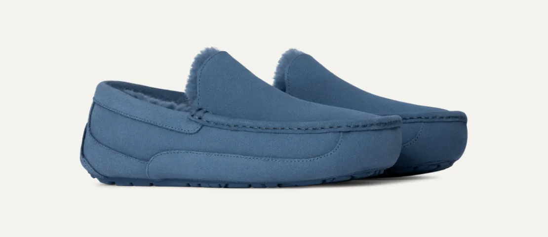 Mocassins Et Chaussures | Chaussons>UGG Homme Chausson Ascot pacificblue