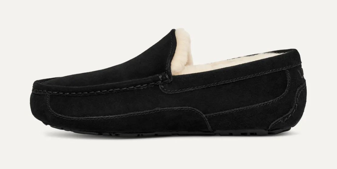 Mocassins Et Chaussures | Chaussons>UGG Homme Chausson Ascot black