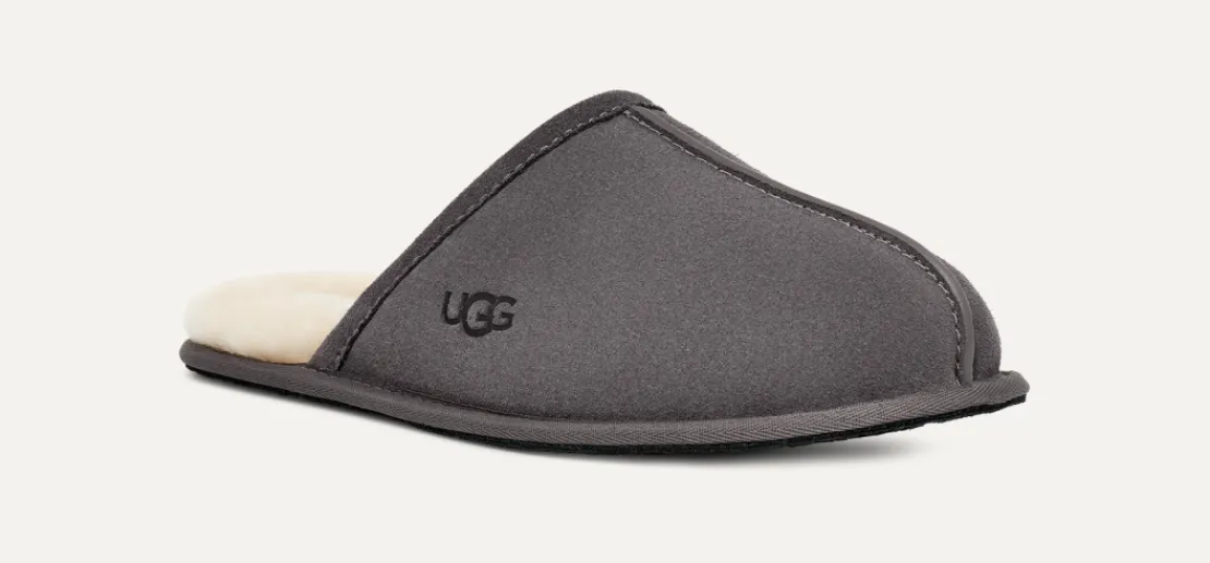 Chaussons>UGG Homme Chausson Scuff darkgrey