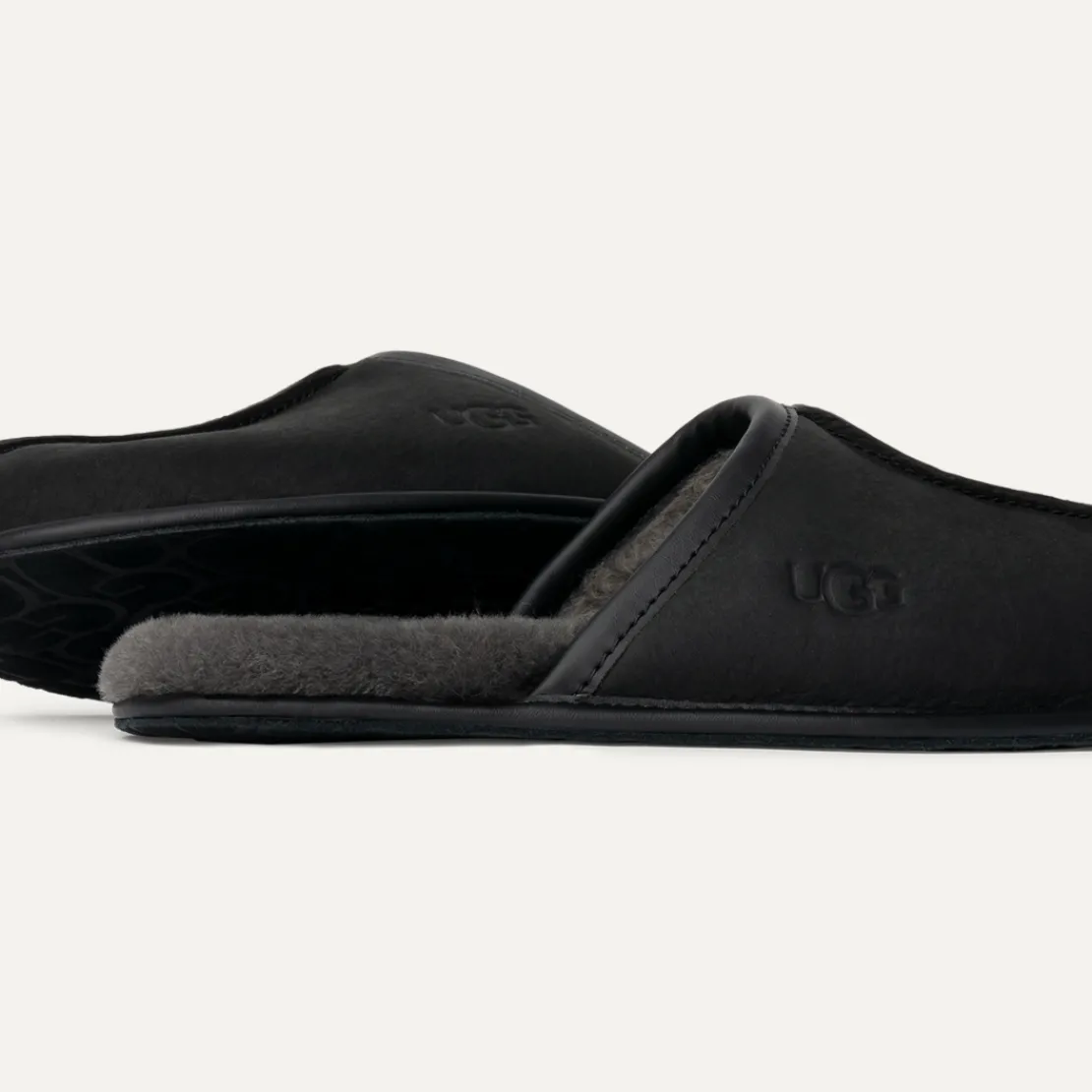 Chaussons>UGG Homme Chausson Scuff black