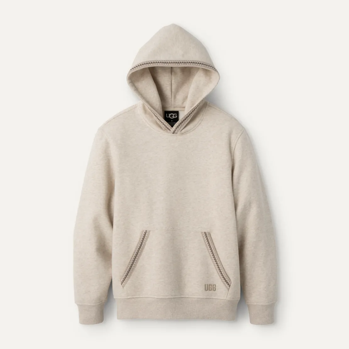 Hauts>UGG Homme Sweat à capuche Tasman caribouheather