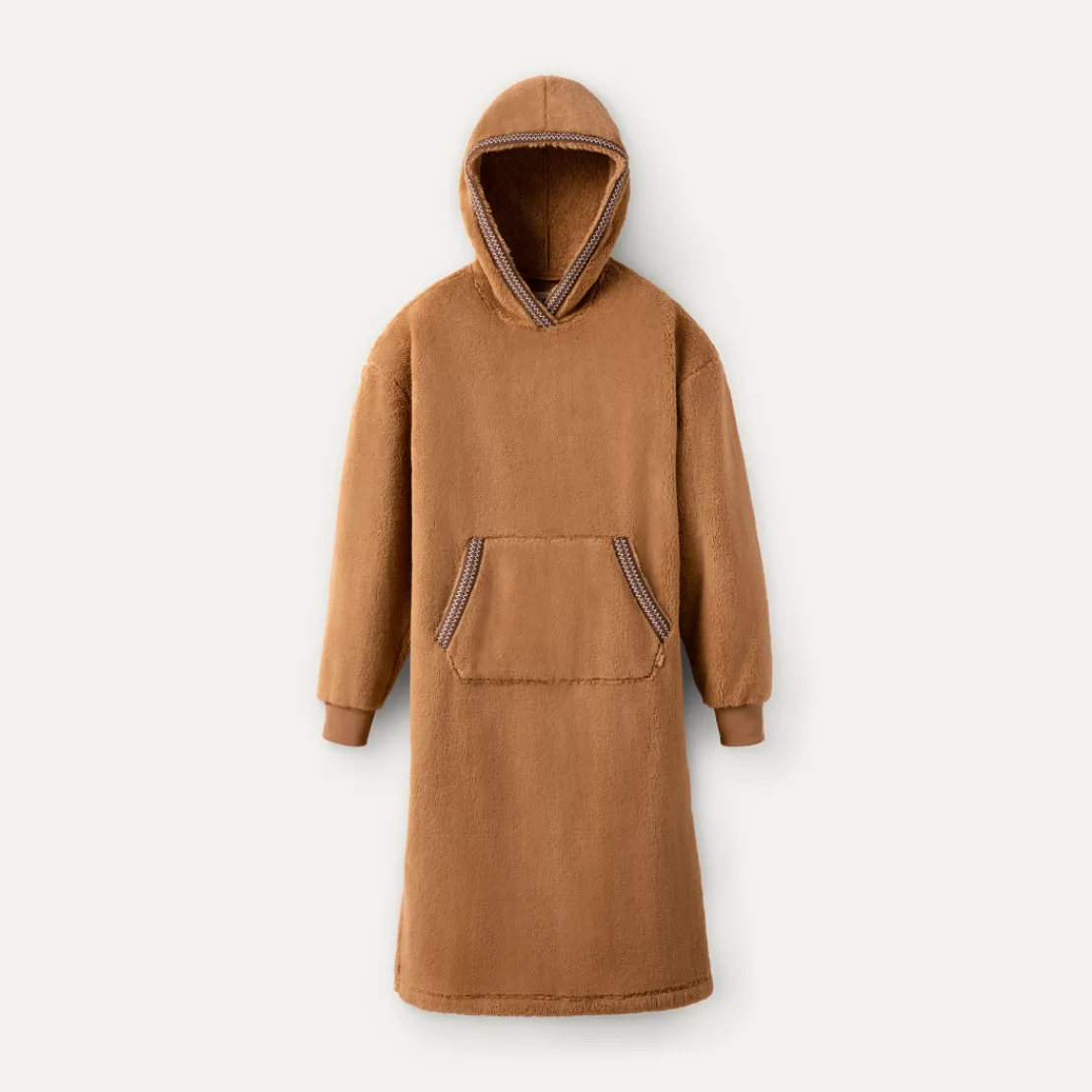 Pyjamas Et Peignoirs | Pulls Et Cardigans>UGG Unisexe Sweat à capuche oversize en fluff chestnut