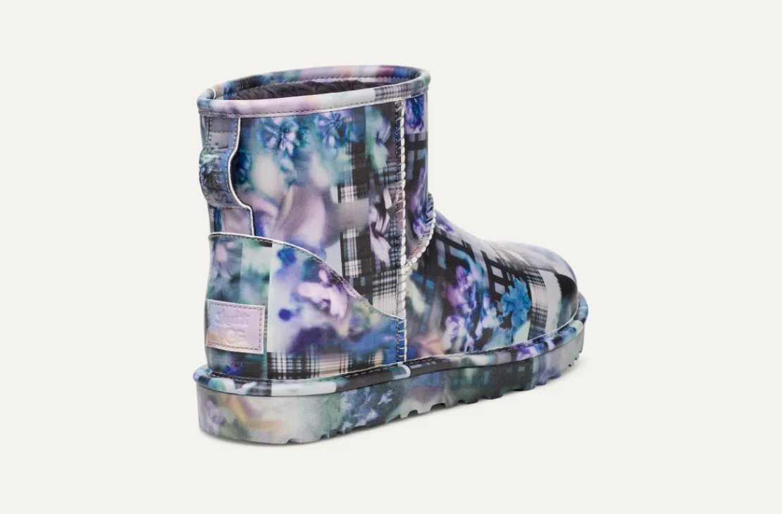 Toutes Les Bottes | Bottes Classic>UGG Unisexe CS Classic Mini darkbluefloral