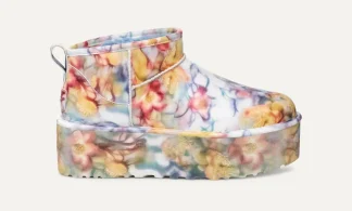 Toutes Les Bottes | Bottes Classic>UGG Unisexe CS Ultra Mini à plateforme lightbluefloral