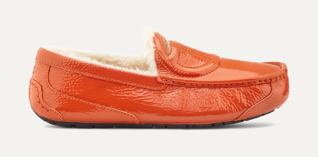 Chaussures Plates | Mocassins Et Chaussures>UGG Unisexe x TELFAR Loafer Crinkle spicypumpkin