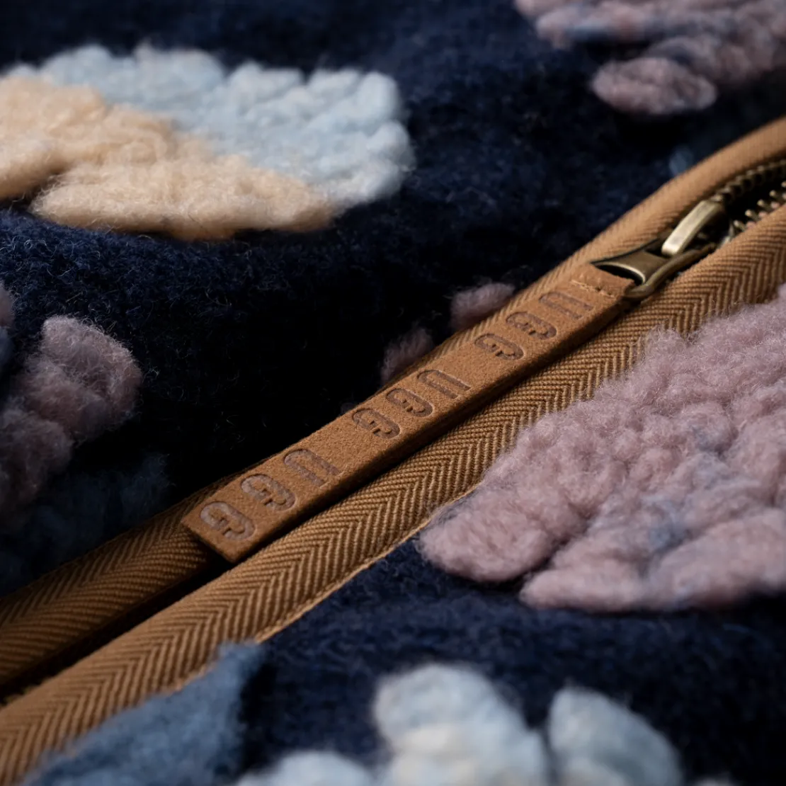 Vestes & Manteaux | Vêtements D’intérieur>UGG Unisexe Veste Marlene fluff Sun marinermulti
