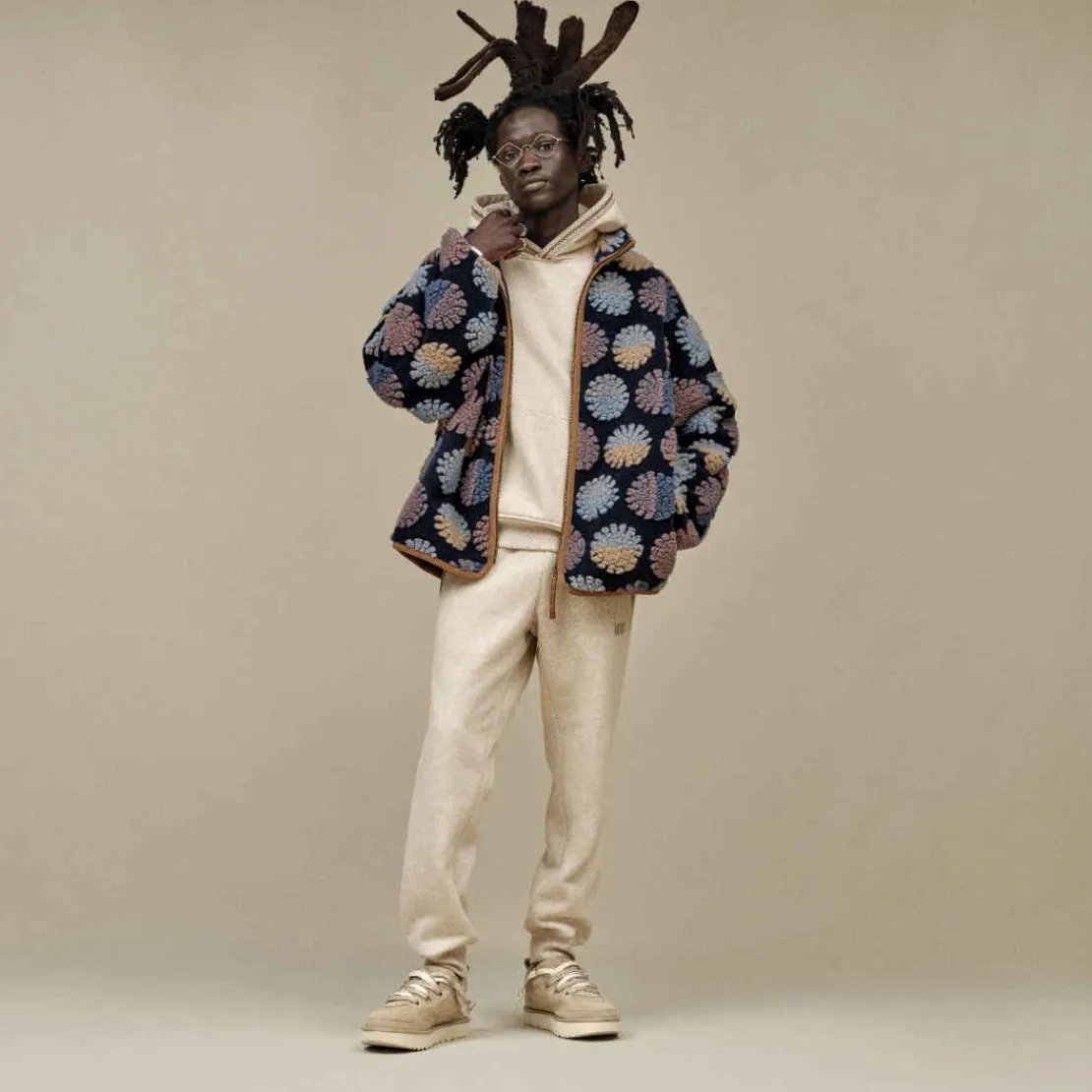 Vestes & Manteaux | Vêtements D’intérieur>UGG Unisexe Veste Marlene fluff Sun marinermulti